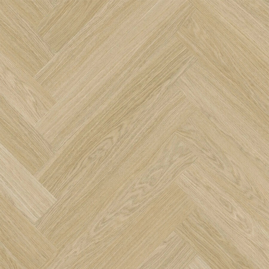 Quick Step Pristine SGHBC20331 Serene Eik Licht Naturel pvc vloer, elegante visgraatvloer in licht naturele tinten voor een verfijnd interieur
