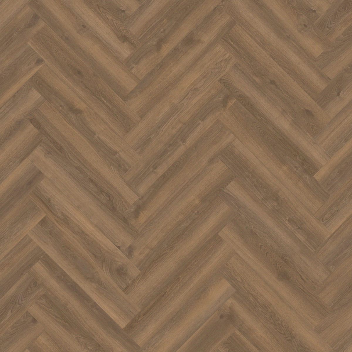 Tarkett iD Inspiration 55 Visgraat Brook Oak Dark Brown pvc vloer, diepe visgraatvloer in donkerbruin eiken voor een warme en luxe uitstraling