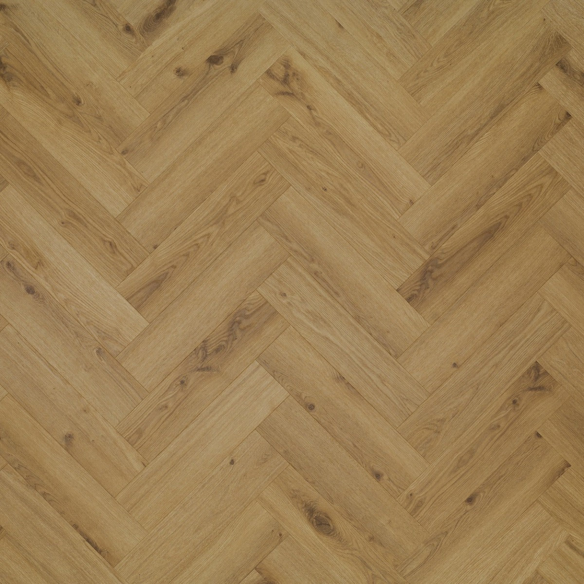 Tarkett iD Inspiration 55 Visgraat Delicate Oak Toffee pvc vloer, warme toffee eikentinten voor een  elegante Herringbone uitstraling
