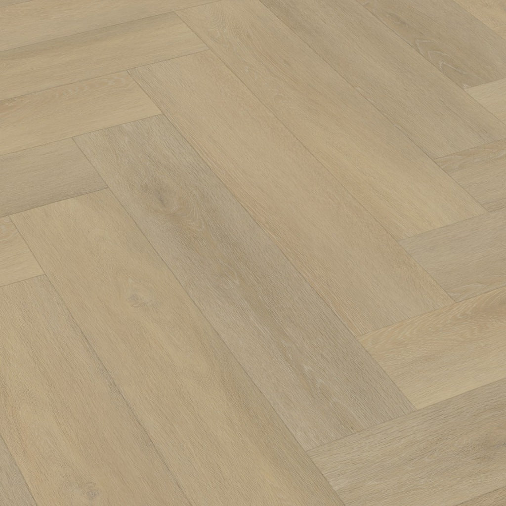 vtwonen Herringbone 62011010 Natural visgraat PVC vloer: een tijdloze uitstraling met een subtiel natuurlijke kleur en een chic visgraatdesign