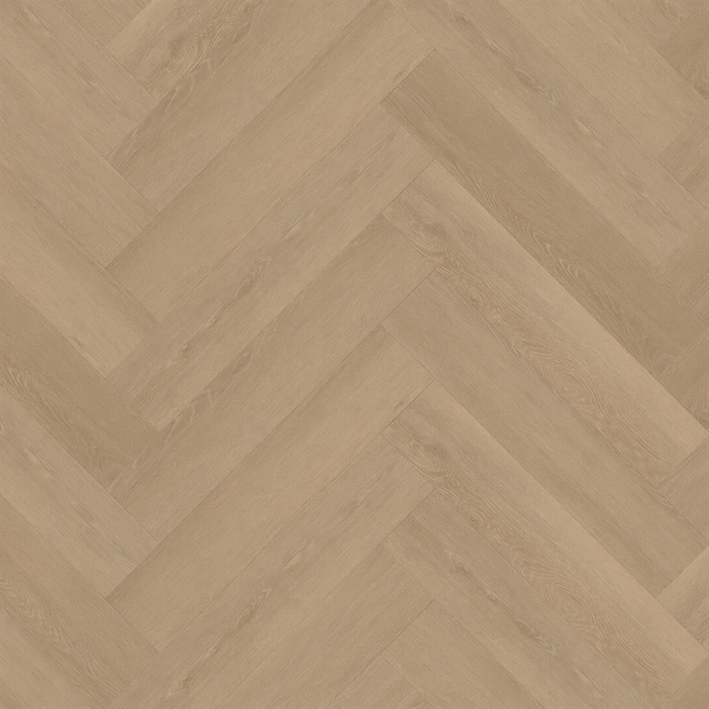 vtwonen Herringbone 62011015 Warm Natural PVC vloer: warme, natuurlijke tint met visgraatpatroon voor een gezellige en stijlvolle uitstraling